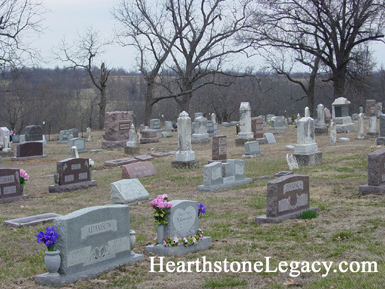 Mt. Tabor Cemetery near Odessa, Missouri in Lafayette County, MO 01
